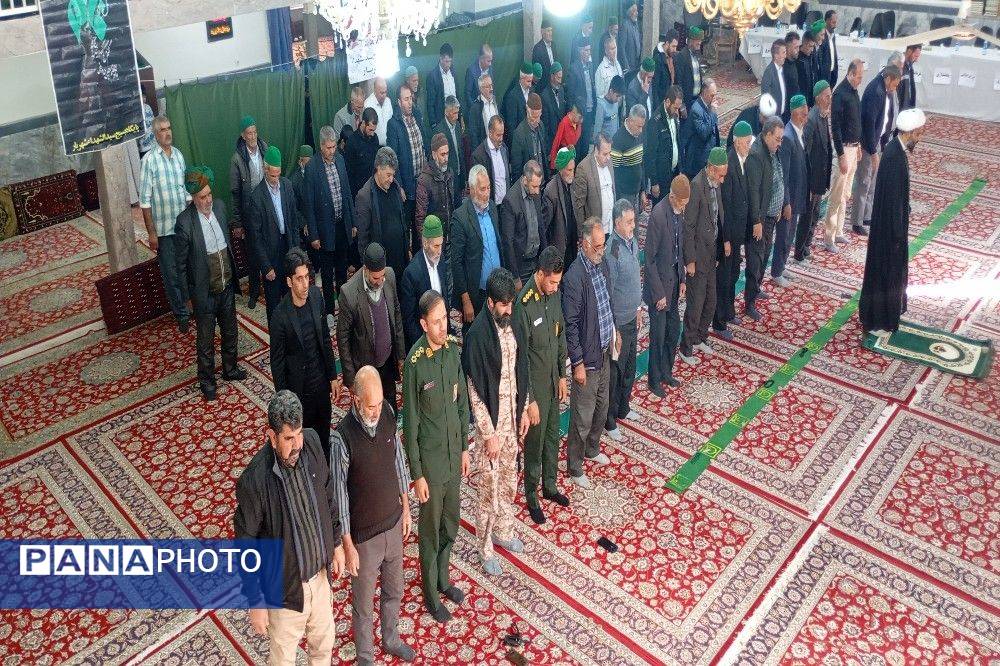 آخرین نماز عبادی سیاسی جمعه آبان ماه در شهر بار نیشابور