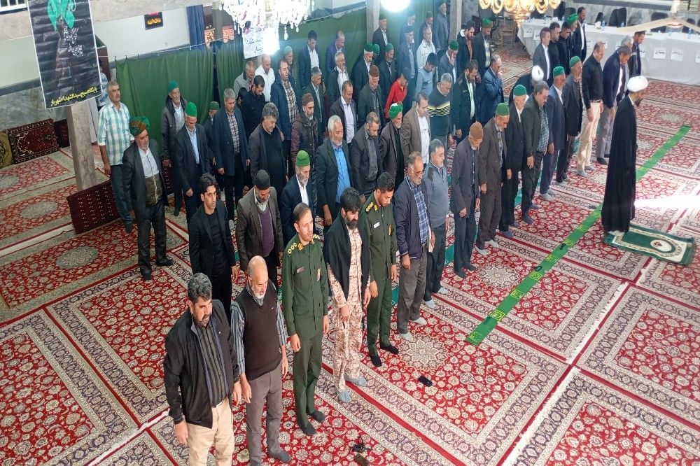 آخرین نماز عبادی سیاسی جمعه آبان ماه در شهر بار نیشابور