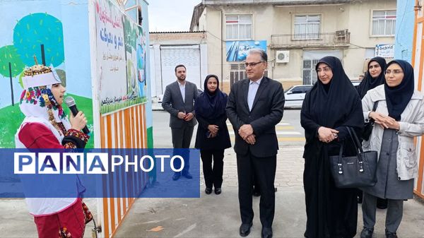 افتتاحیه اتاق بهداشت در دبستان دخترانه شاهد بندرترکمن