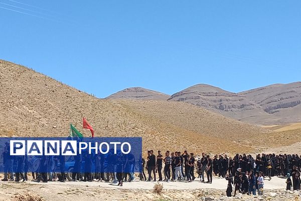 مراسم گرامیداشت تاسوعای حسینی در روستای گزکوه 