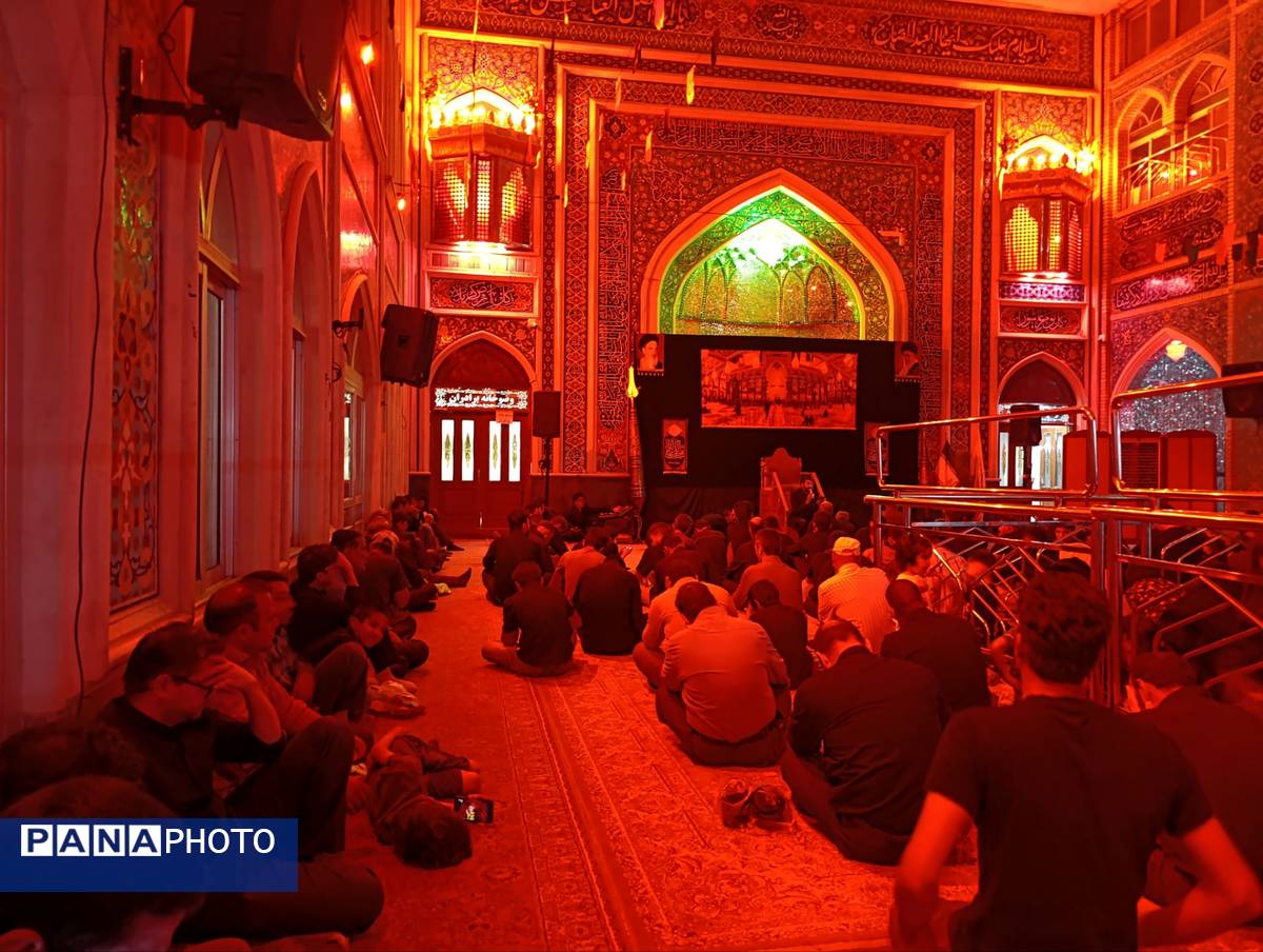 برگزاری مراسم شب ششم عزاداری امام حسین(ع) در تکیه ابوالفضلی نیشابور
