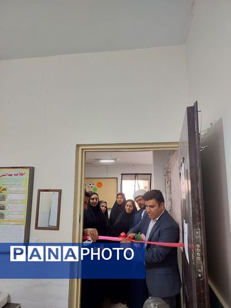 افتتاح اتاق بهداشت «مدرسه جهانسوزان ۲»