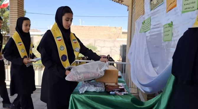 جشن عاطفه‌ها در دبیرستان فرزانگان خواف