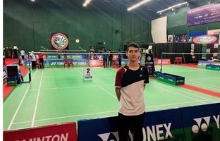 صعود بدمینتون‌باز ‌ایرانی در مسابقات قهرمانی یونکس سانرایز جوانان جهان‌