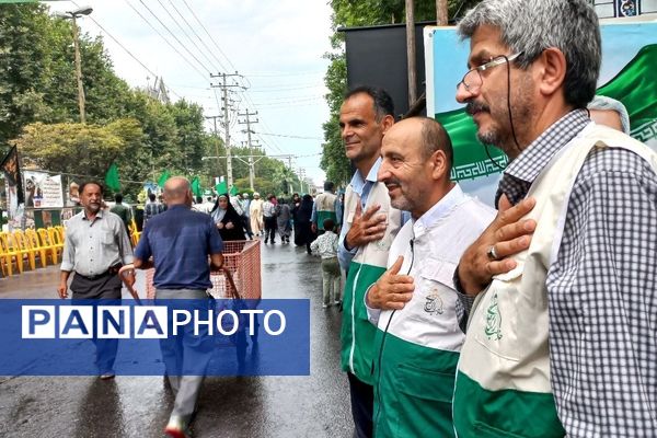 جشن دو کیلومتری عید غدیر در آمل