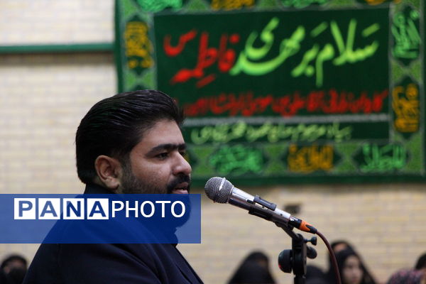 مراسم عزاداری فاطمیه در حسنیه چهارده معصوم یزد