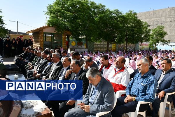  "سپاس معلم"  در مدرسه حاج حسن اسدی شهر فیض آباد مه‌ولات