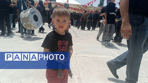 مراسم تاسوعای حسینی در آستانه سید سلطان فقیه‌الدین