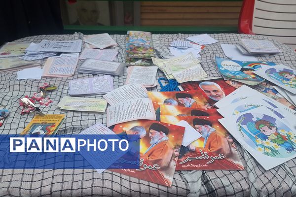 مراسم بزرگداشت سردار شهید حاج قاسم سلیمانی در گلزار شهدا شیراز 