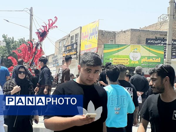 جلوه‌ای از روز عاشورا در بجنورد