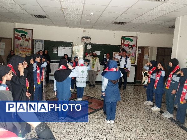 بازدید ارزیاب کشوری از مدارس تمام تشکیلاتی شیروان