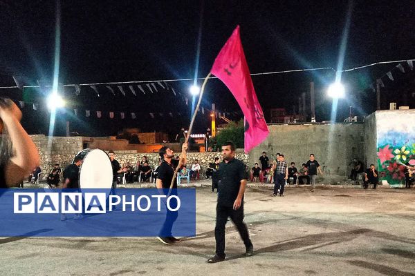 شام غریبان سالار شهیدان در شهرستان باشت 