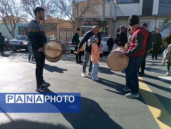 مراسم عزاداری شهادت حضرت فاطمه(س) در کاشمر