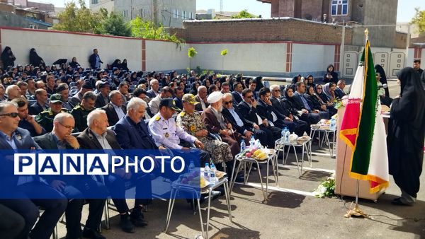 افتتاح مدرسه ۶ کلاسه «بانو مهین شادمان»