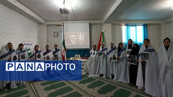 برگزاری هیئت انصارالمهدی (عج) در دبیرستان رضوان