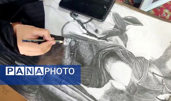 آیین پیاده‌روی جاماندگان اربعین حسینی در منطقه بادرود 