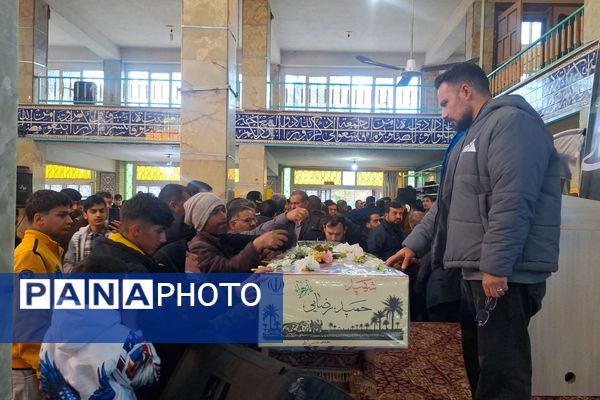 مراسم بزرگداشت سردار شهید حاج قاسم سلیمانی در گلزار شهدا شیراز 