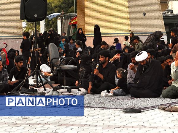 شور پیاده‌روی جاماندگان اربعین در جاسک؛ گامی به یاد شهدا و مردم غزه