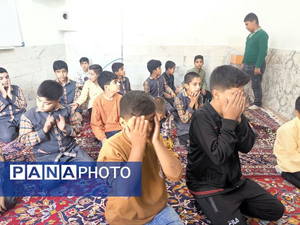 افتتاح نمازخانه در دبستان شهید پسندیده فدافن