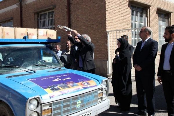 اعزام دومین کاروان تجهیزات ورزشی و بهداشتی به نواحی و مناطق تبریز 