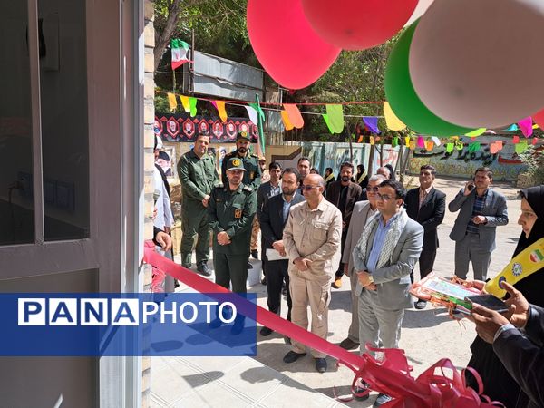 آیین بازگشایی مدارس و افتتاح نماز خانه، در آموزشگاه تکتم باخرز