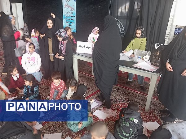 غرفه کودک در نمازجمعه کاشمر