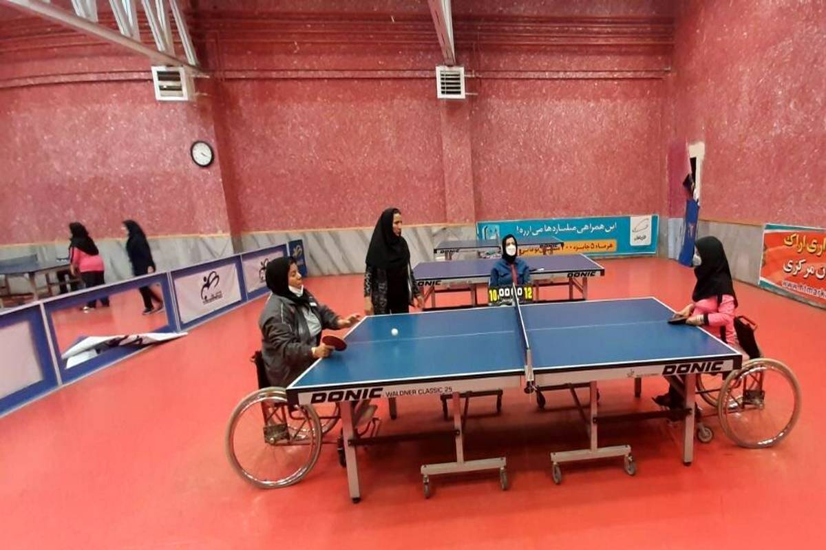 ۶ پاراتنیسباز فارس در راه بازیهای پاراآسیایی