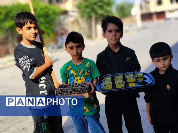 ایرانِ امام حسین، با پشتیبانی نونهالان پیروز است 