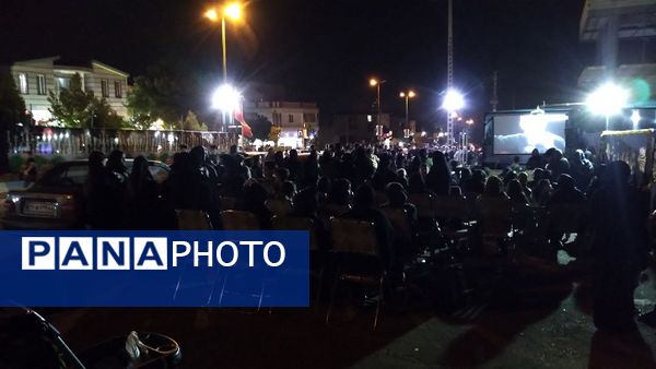 برپایی باشکوه موکب عظیم ریحانه نبی(س) در روستا «هیو» ساوجبلاغ 
