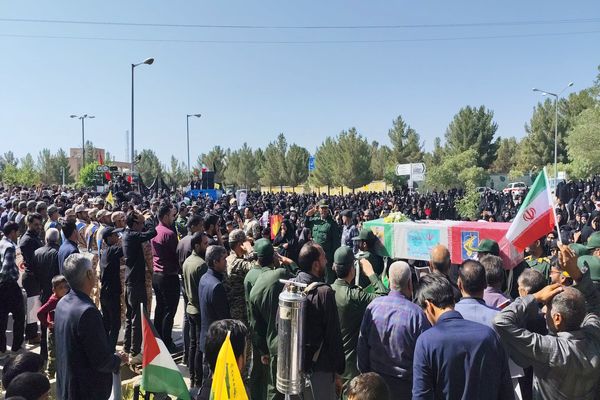 تشیع پیکر شهید اقتدار، اسماعیل نادی در سربیشه 
