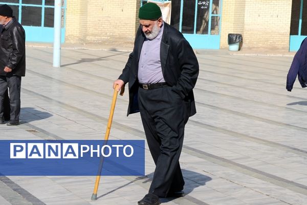 نماز عبادی سیاسی جمعه در هفته بسیج مستضعفین در نیشابور 