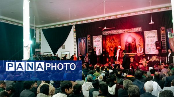 مراسم عزاداری شام شهادت حضرت زهرا (س) در کاشمر