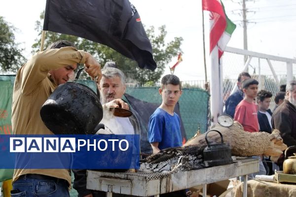 مراسم گرامیداشت اربعین شهید گمنام در گچساران