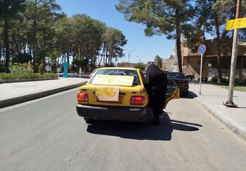 مسافرکشی رایگان به عشق امام رضا(ع)