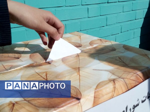 انتخابات شورای دانش آموزی در دبیرستان فاطمیه 