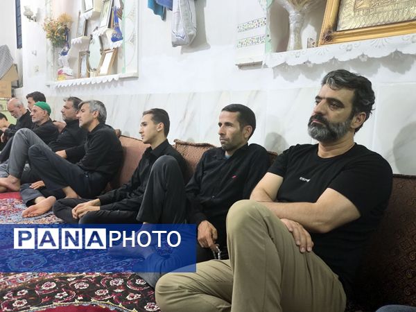مراسم عزاداری و روضه خوانی عاشورا در شهر حسن آباد جرقویه