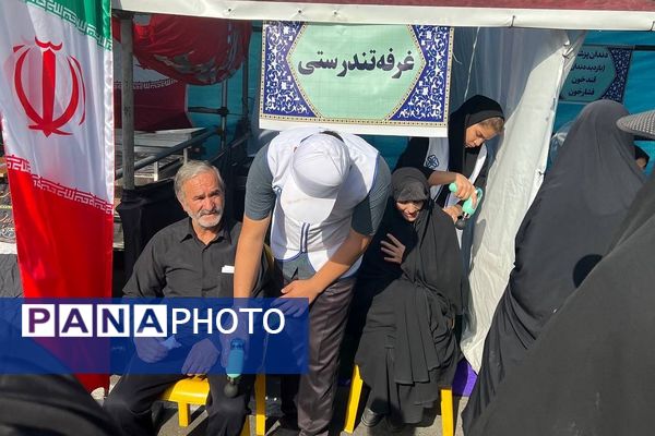 برپایی موکب میدان پویای اربعین