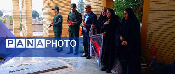 حضور فرهنگیان شهرستان دره‌شهر در مراسم افتتاحیه راهیان نور بسیج فرهنگیان کشور