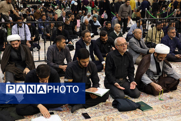 حرم کریمه اهل بیت در  شام شهادت حضرت زهرا(س)