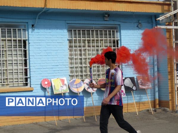 آیین افتتاح زمین چمن مصنوعی شهید دانشجو