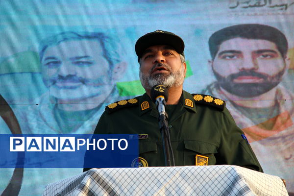 رزمایش اقدار بسیجیان در امیرچخماق یزد