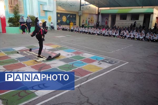 ضربان تند ورزش در جعفریه؛ شروع المپیاد درون‌ مدرسه‌ای پیشوا با هیجان و انرژی