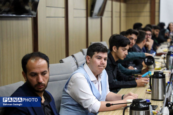 مراسم تجلیل از دانش آموز خبرنگاران شهر تهران