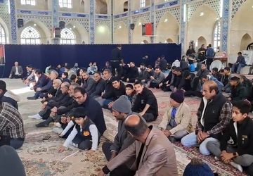 عزاداری مردم بنادکوک به مناسبت شهادت حضرت فاطمه (س)