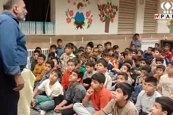  اردوی شبانه نجوم در دبستان واحدی شهرستان زارچ