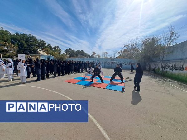 المپیاد ورزشی درون مدرسه ای در آموزشگاه تکتم باخرز