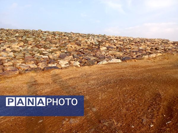 اشک های آخر یک سد در جلگه ای که روزی سبز بود