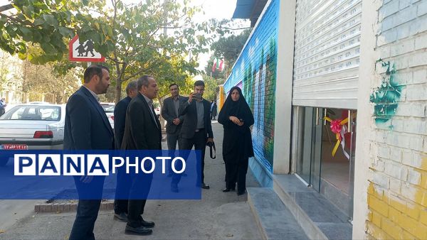 افتتاح واحد تجاری در دبیرستان فرهنگیان 