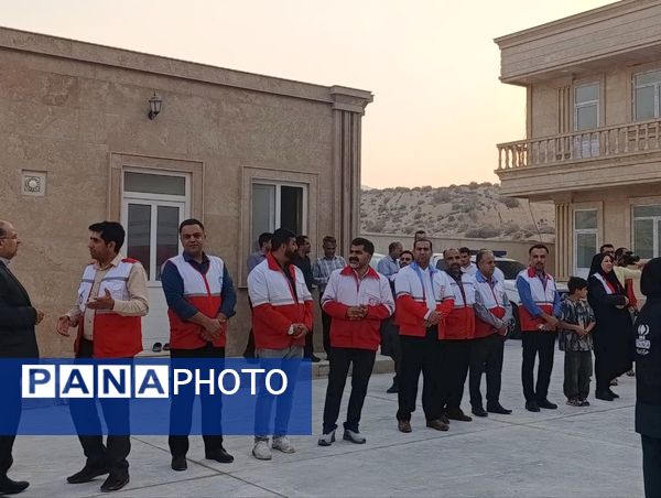 افتتاح ساختمان جمعیت هلال احمر شهرستان جم