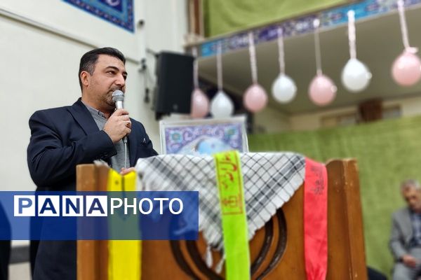 اختتامیه اعتکاف دانش‌آموزی رباط‌کریم با حضور مسئولان